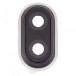 Camera Lens Glass With Frame For Sony Xperia 10 Plus White By - Maxbhi Com