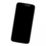 Camera Lens Glass with Frame for Motorola Moto G7 Play White