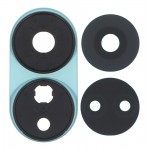 Camera Lens Glass With Frame For Oppo A78 4g Green By - Maxbhi Com