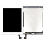 Lcd With Touch Screen For Apple Ipad Air 2 Wifi Plus Cellular With 3g White By - Maxbhi Com