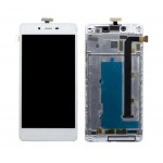 Display for Gionee Marathon M3 White (Combo Folder) by Maxbhi.com