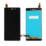 Lcd With Touch Screen For Huawei P8 Lite Black By - Maxbhi Com