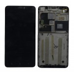 Lcd With Touch Screen For Lenovo S850 Black By - Maxbhi Com