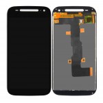 Lcd With Touch Screen For Moto E 2nd Gen 4g Black By - Maxbhi Com