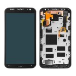 Lcd With Touch Screen For Moto X 2nd Generation Black By - Maxbhi Com