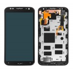 Lcd With Touch Screen For Motorola Moto X 2nd Gen Black By - Maxbhi Com
