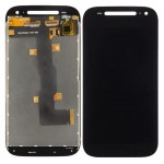 Lcd With Touch Screen For Motorola New Moto E Black By - Maxbhi Com