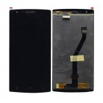 Lcd With Touch Screen For Oneplus One Black By - Maxbhi Com