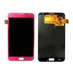 Lcd With Touch Screen For Samsung Galaxy Note N7000 Pink By - Maxbhi Com