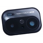 Camera Lens Glass With Frame For Xiaomi Mi 11x Black By - Maxbhi Com