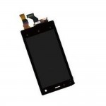 LCD with Touch Screen for Sony Xperia acro HD SO-03D - Black