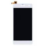 LCD with Touch Screen for Wiko Highway 4G - White