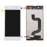 Lcd With Touch Screen For Sony Xperia E3 D2203 White By - Maxbhi Com