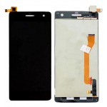 Lcd With Touch Screen For Wiko Highway 4g Black By - Maxbhi Com