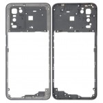 Middle Frame Ring Only For Oppo A54 Black By - Maxbhi Com