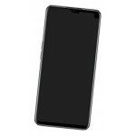 Lcd Frame Middle Chassis For Realme V23 Blue By - Maxbhi Com