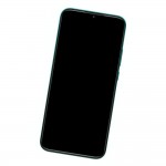 Camera Lens Glass with Frame for Doogee X96 Green