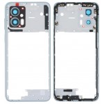 Middle Frame Ring Only For Motorola Moto G53 5g Silver By - Maxbhi Com