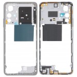 Middle Frame Ring Only For Xiaomi Redmi Note 11s 5g White By - Maxbhi Com