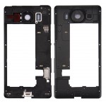 Middle Frame Ring Only For Microsoft Lumia 950 Orange By - Maxbhi Com