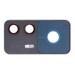 Camera Lens Glass With Frame For Xiaomi 12t 5g Black By - Maxbhi Com