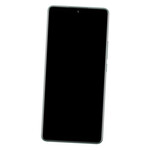 Camera Lens Glass with Frame for Xiaomi 12S Pro White