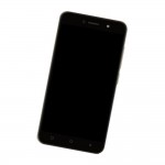 Camera Lens Glass with Frame for Itel A22 Black