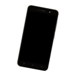 Camera Lens Glass with Frame for Itel A22 Grey