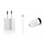 3 in 1 Charging Kit for Acer Iconia Tab 10 A3-A20FHD with Wall Charger, Car Charger & USB Data Cable - Maxbhi.com