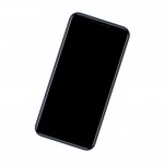 Camera Lens Glass with Frame for Yuho Vast 2 Black