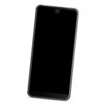 Camera Lens Glass with Frame for Wiko View2 Silver