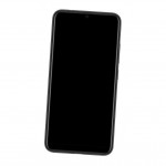 Camera Lens Glass with Frame for Panasonic Eluga Ray 610 Black