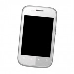 Lcd Frame Middle Chassis For Reliance Haier E617 White By - Maxbhi Com