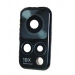 Camera Lens Glass With Frame For Meizu 18x Black By - Maxbhi Com