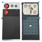 Back Panel Cover For Zte Nubia Z50 Ultra White - Maxbhi Com