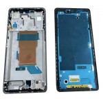 Lcd Frame Middle Chassis For Xiaomi Redmi Note 12 Turbo Black By - Maxbhi Com