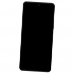 Camera Lens Glass with Frame for Vivo iQOO Z7x Black