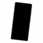 Camera Lens Glass with Frame for Samsung Galaxy A Quantum Black