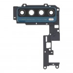 Camera Lens Glass With Frame For Tcl 20 Se Black By - Maxbhi Com