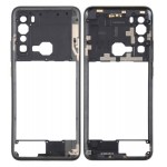 Middle Frame Ring Only For Htc U20 Black By - Maxbhi Com