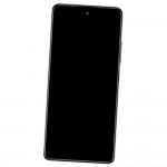 Camera Lens Glass with Frame for Infinix Hot 30 Black