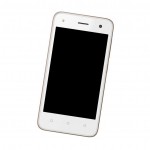 Camera Lens Glass with Frame for Lava Z40 White