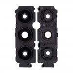 Camera Lens Glass with Frame for Samsung Galaxy A04s Black