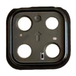 Camera Lens Glass With Frame For Realme Q2i Silver By - Maxbhi Com