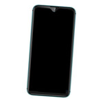 Camera Lens Glass with Frame for LG W30 Plus White