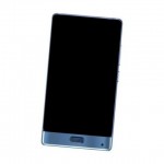 Camera Lens Glass with Frame for Doogee Mix Blue