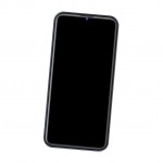 Camera Lens Glass with Frame for Yezz Max 3 Plus Black