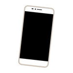 Middle Frame Ring Only for Intex Aqua S7 White