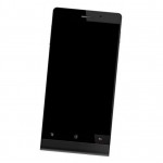 Middle Frame Ring Only for Karbonn Titanium Octane Black