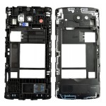 Middle Frame Ring Only For Lg Leon Black By - Maxbhi Com